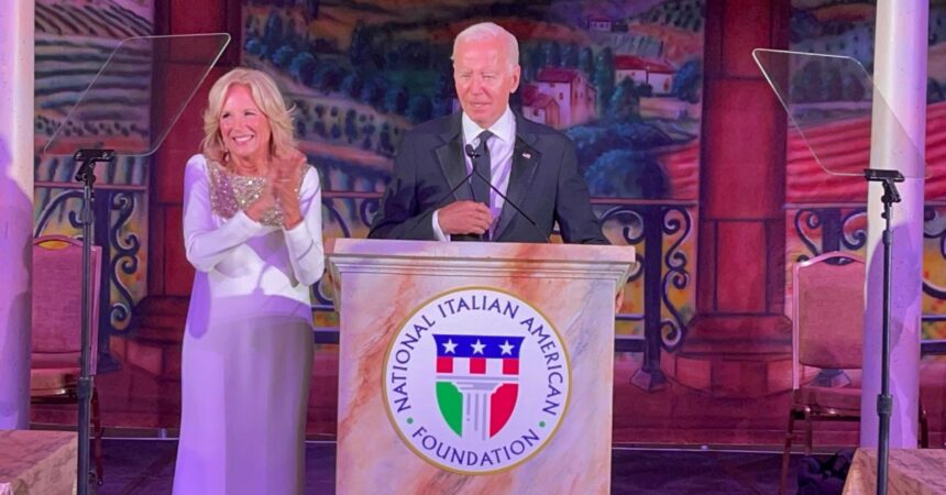 Biden al gala NIAF “Gli italoamericani hanno fatto molto per gli Usa”