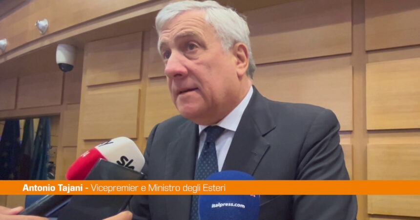 Medio Oriente, Tajani “Obiettivo è soluzione politica”