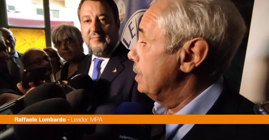 Lombardo “Con patto Mpa-Lega siamo in Sicilia al 13,6%”