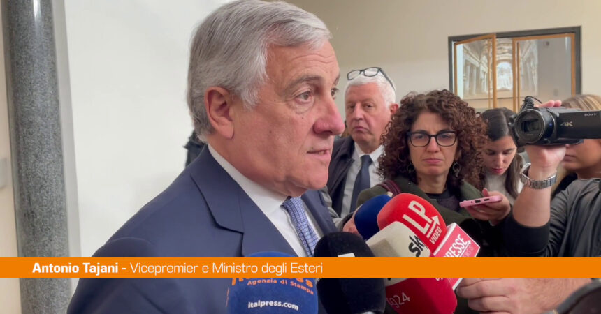 Medio Oriente, Tajani “Seguiamo costantemente destino italiani a Gaza”