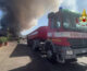 Rogo in impresa raccolta metalli a Catania, vigili del fuoco in azione