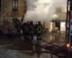 Incendio al Villaggio Santa Rosalia di Palermo, distrutto un deposito