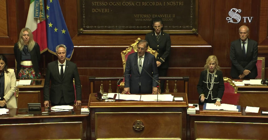L’Aula del Senato ricorda Giorgio Napolitano
