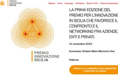 Premio Innovazione, Tamajo “Volto della Sicilia che vuole crescere”