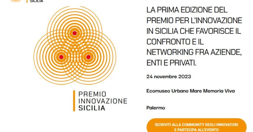 Premio Innovazione, Tamajo “Volto della Sicilia che vuole crescere”