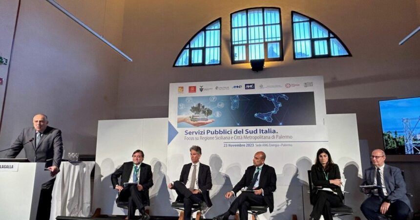 Servizi pubblici essenziali, parte da Palermo sfida per utilities del Sud