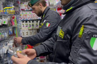 Bolzano, “Natale Sicuro”. Sequestrati 3mila prodotti pericolosi