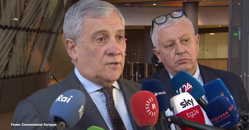 Tajani “Serve una nuova missione Ue nel Mar Rosso”