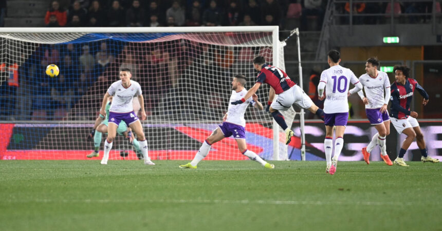 Il Bologna vola in zona Champions, 2-0 alla Fiorentina