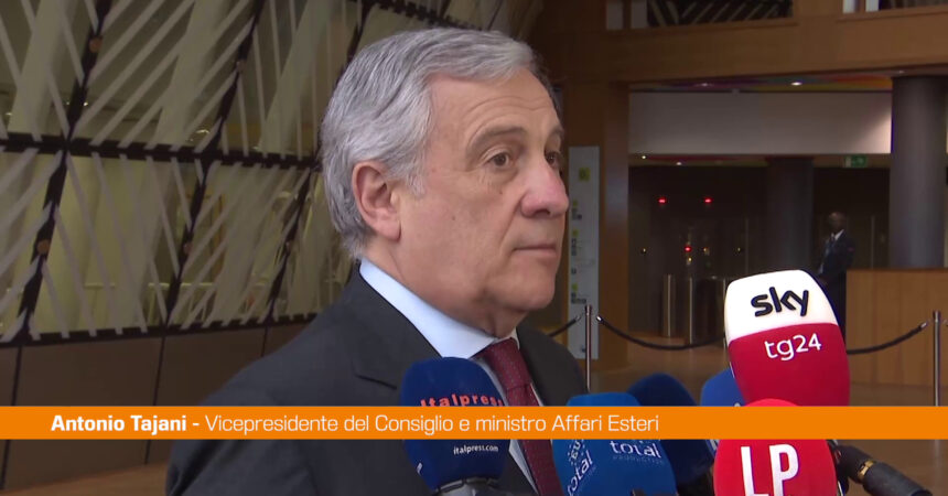 Tajani “Sosteniamo l’Ucraina, ma non siamo in guerra con la Russia”