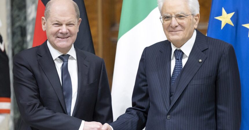 Mattarella incontra Scholz “Tra Italia e Germania rapporti solidi”