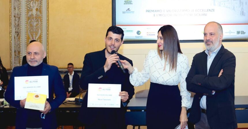A Mario Fiasconaro il premio All Food Sicily pasticciere dell’anno