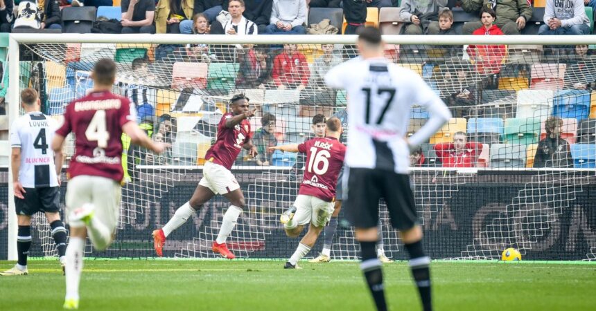 Il Torino vince 2-0 in casa Udinese, decidono Zapata e Vlasic