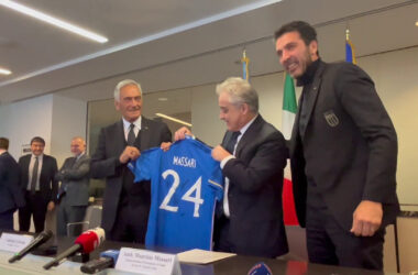 Gravina e Buffon all’Onu, incontro con l’ambasciatore Massari