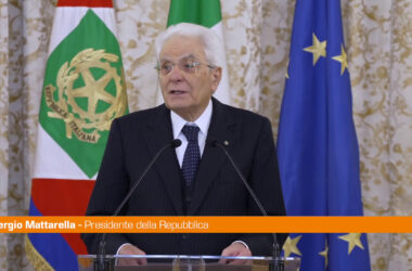 Mattarella “Ripristinare coesione tra nazioni è vocazione dell’Italia”