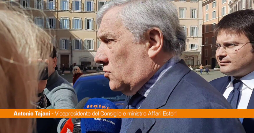 Tajani “Il terzo mandato non è nel nostro programma elettorale”