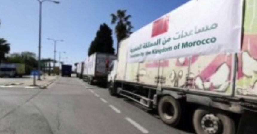 Aiuti via terra a Gaza, Balla “Marocco primo Paese a riuscirci”