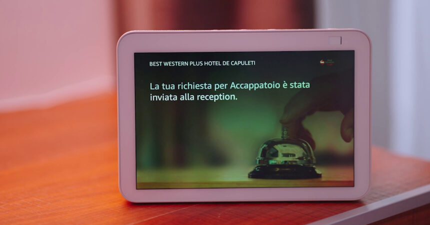Alexa conquista gli hotel italiani, i turisti apprezzano