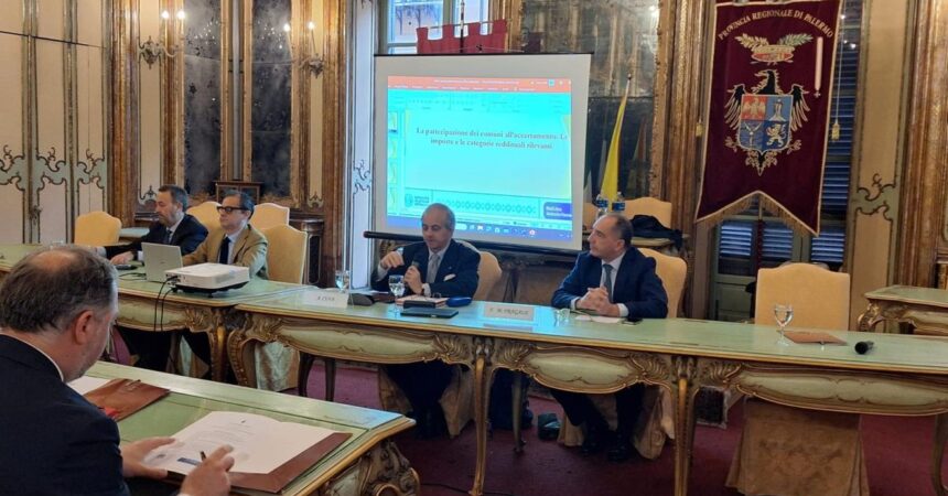 Città Metropolitana Palermo supporta comuni nell’accertamento tributi
