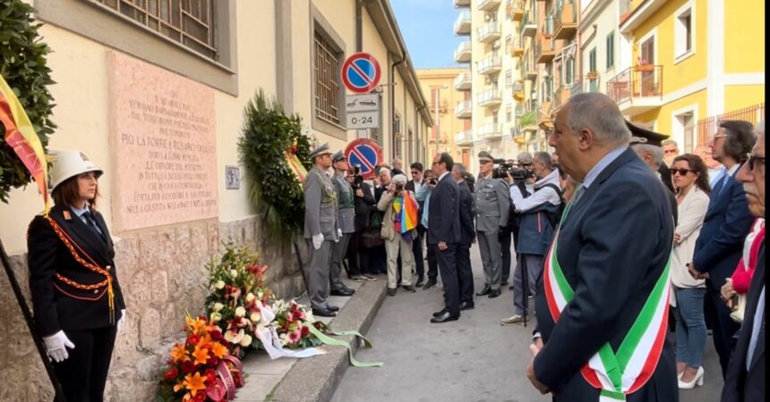 Palermo ricorda La Torre e Di Salvo, uccisi 42 anni fa dalla mafia