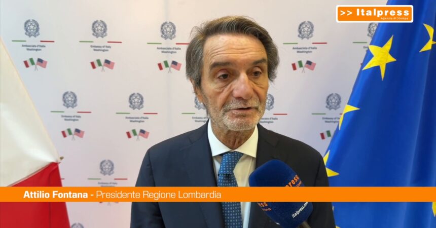 Usa-Italia, Fontana “Rafforzare i rapporti con accordi concreti”